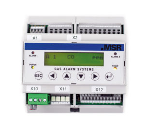 Gas Controller GC-06 from MSR-Electronic Germany for fixed gas warning system