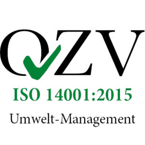 Logo ISO 14001:2015 Umwelt-Management