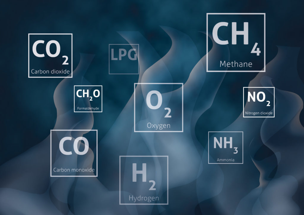 MSR-Electronic-Gasüberwachung- verschiedene- Gasformeln
